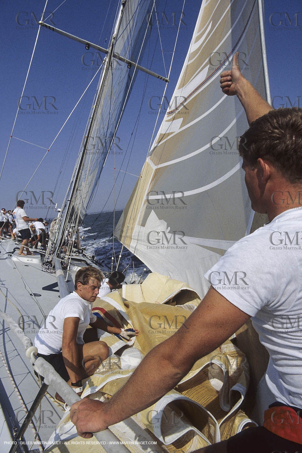 Sailing, Yacht Racing, Whitbread Round The World race 1989-90