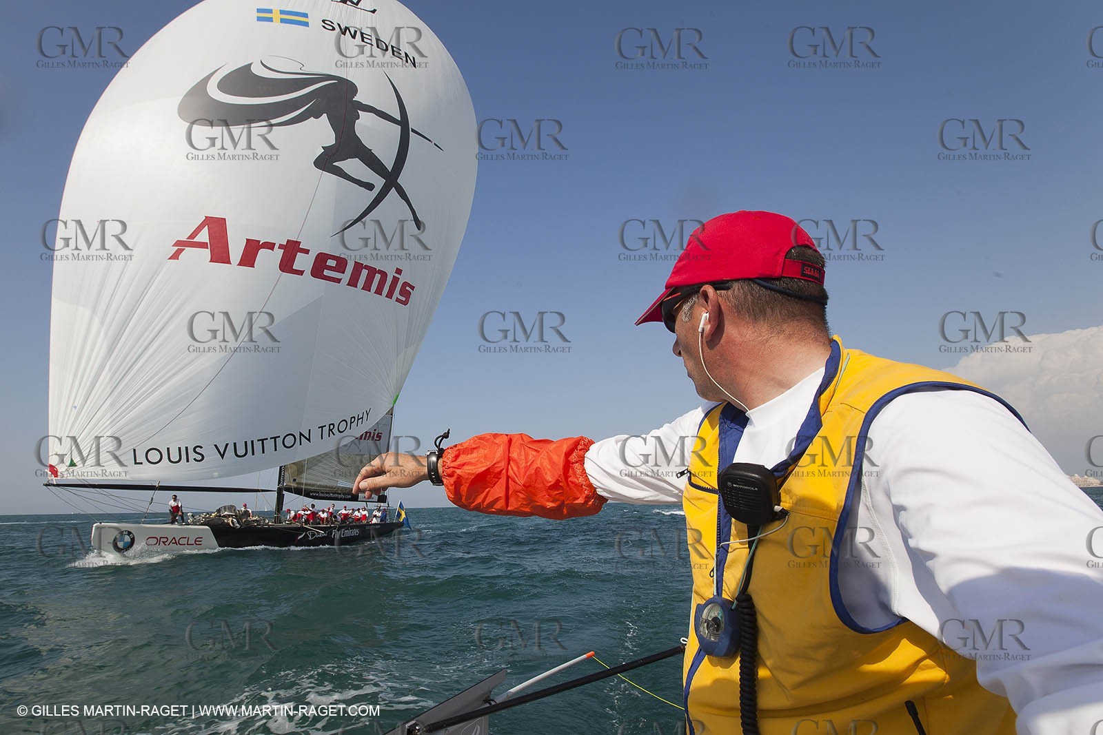 15 11 2010 - Dubai (UAE) - Dubai Louis Vuitton Trophy -  BMW ORACLE Racing Vs Artemis