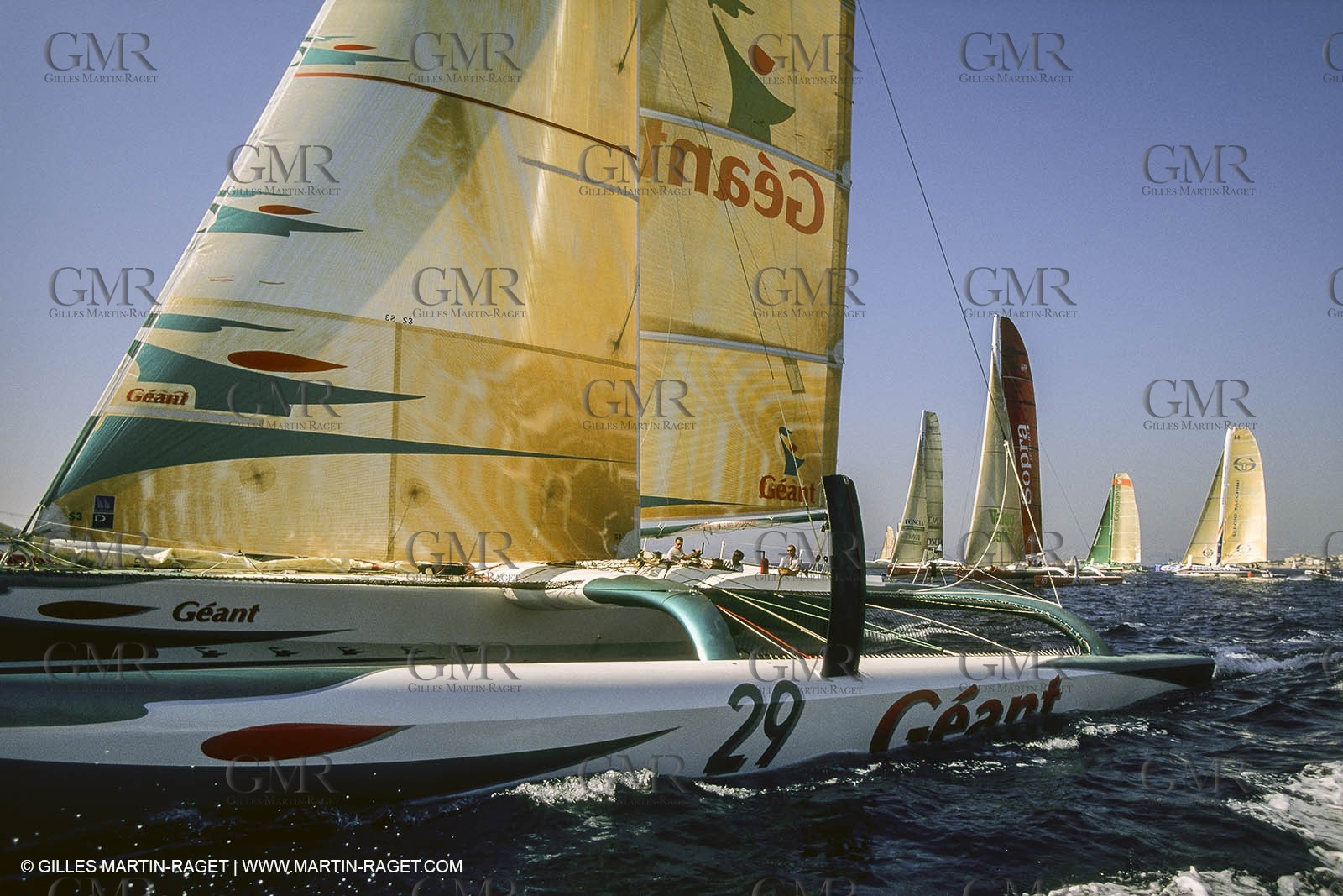 Yacht Racing, Multihull, ORMA 60, Michel Desjoyeaux, Géant