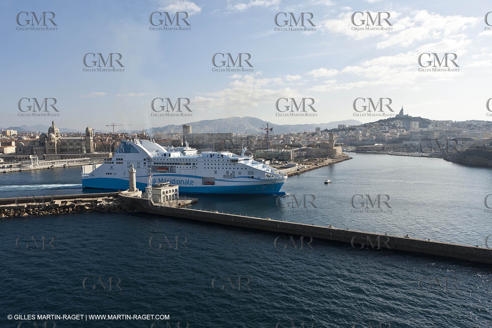 14 01 2012 - Marseille (FRA,13) - La Meridionale shipping company - the Piana off Marseille and the Calanques