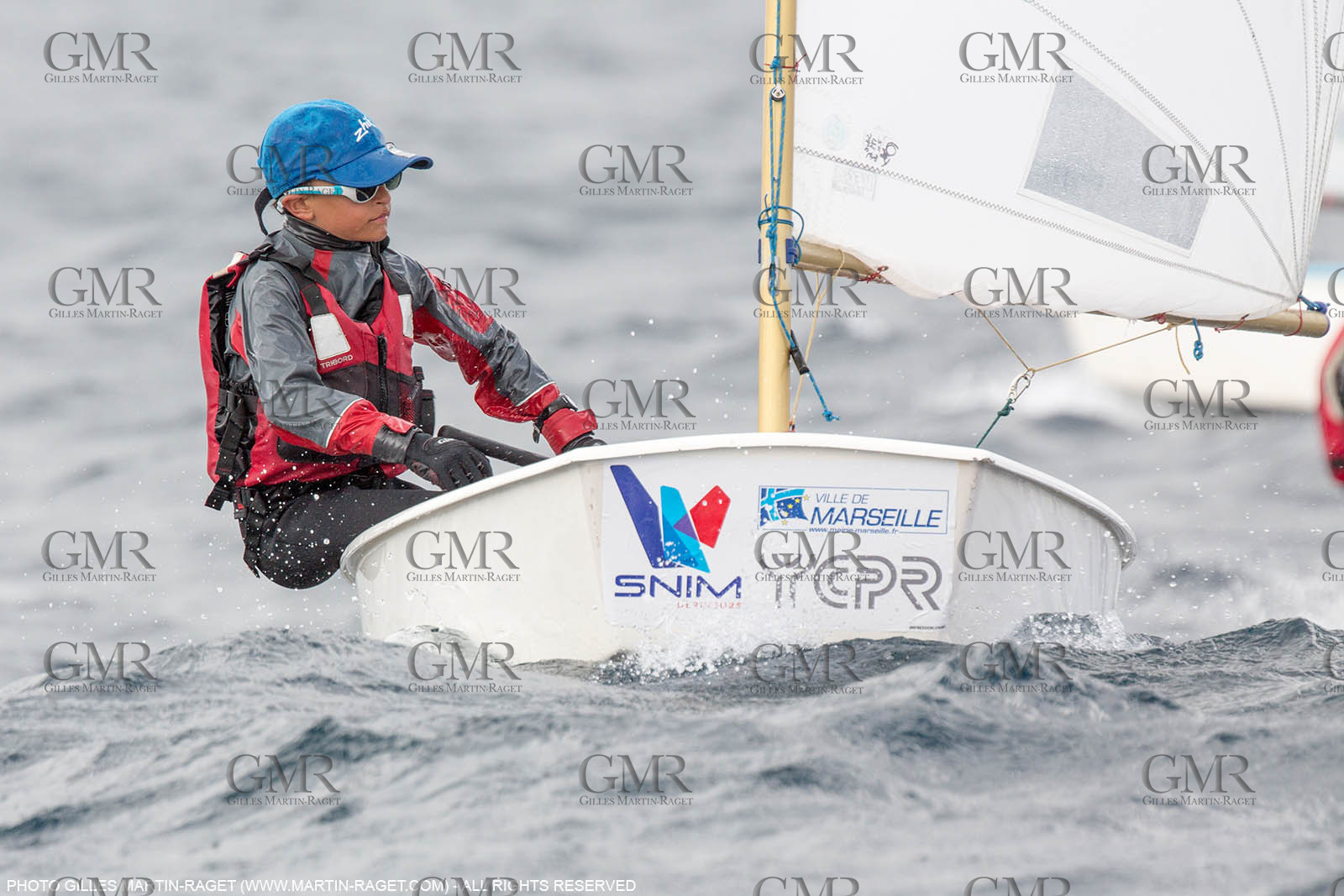 15 04 2016, Marseille (FRA,13), SNIM Dériveurs, Coupe Internationale de Printemps Optimist, Final Day