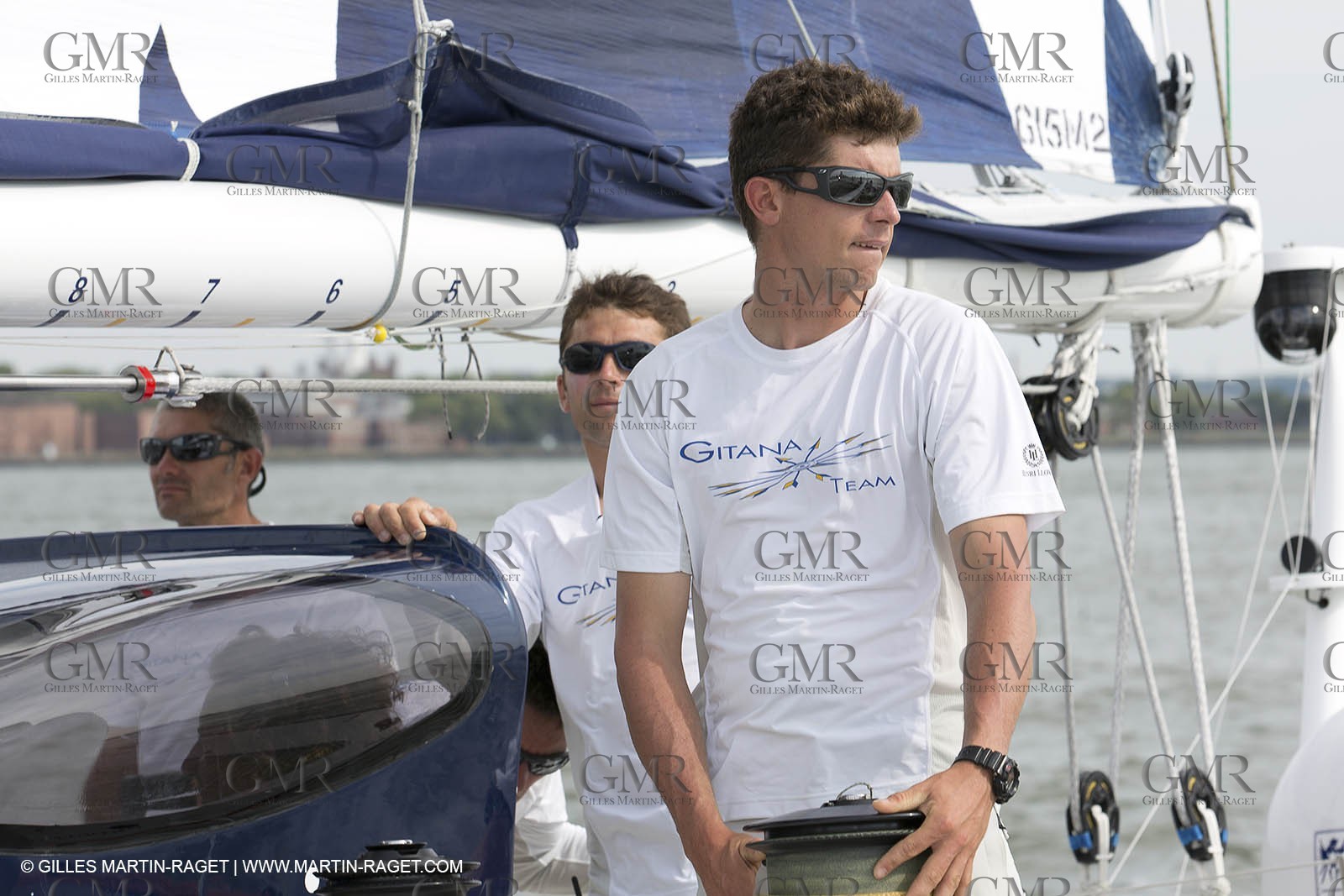 05 07 2012 - New York (USA) - Ocean Krys Race - Speed runs in fornt of NY city