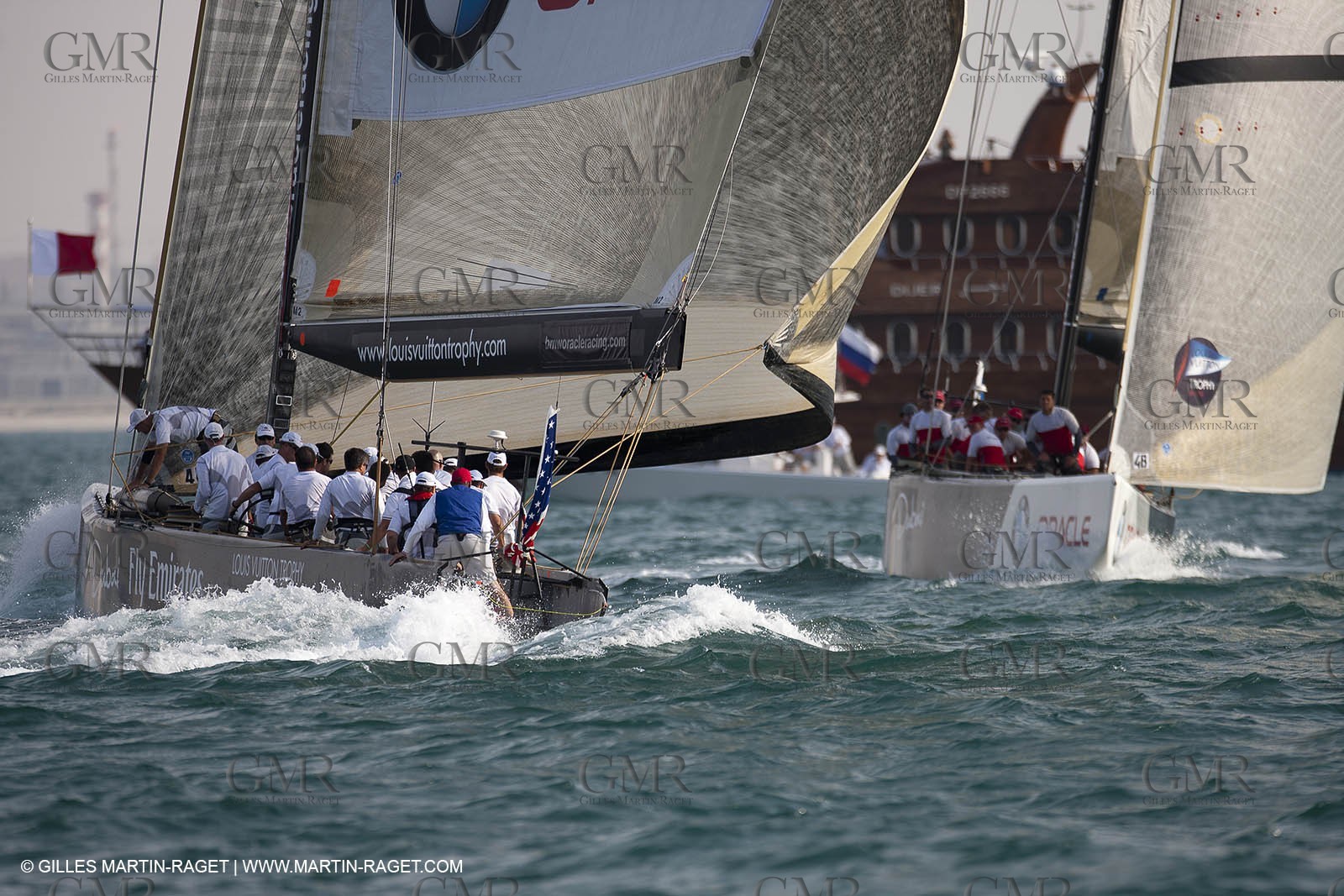 15 11 2010 - Dubai (UAE) - Dubai Louis Vuitton Trophy -  BMW ORACLE Racing Vs Artemis
