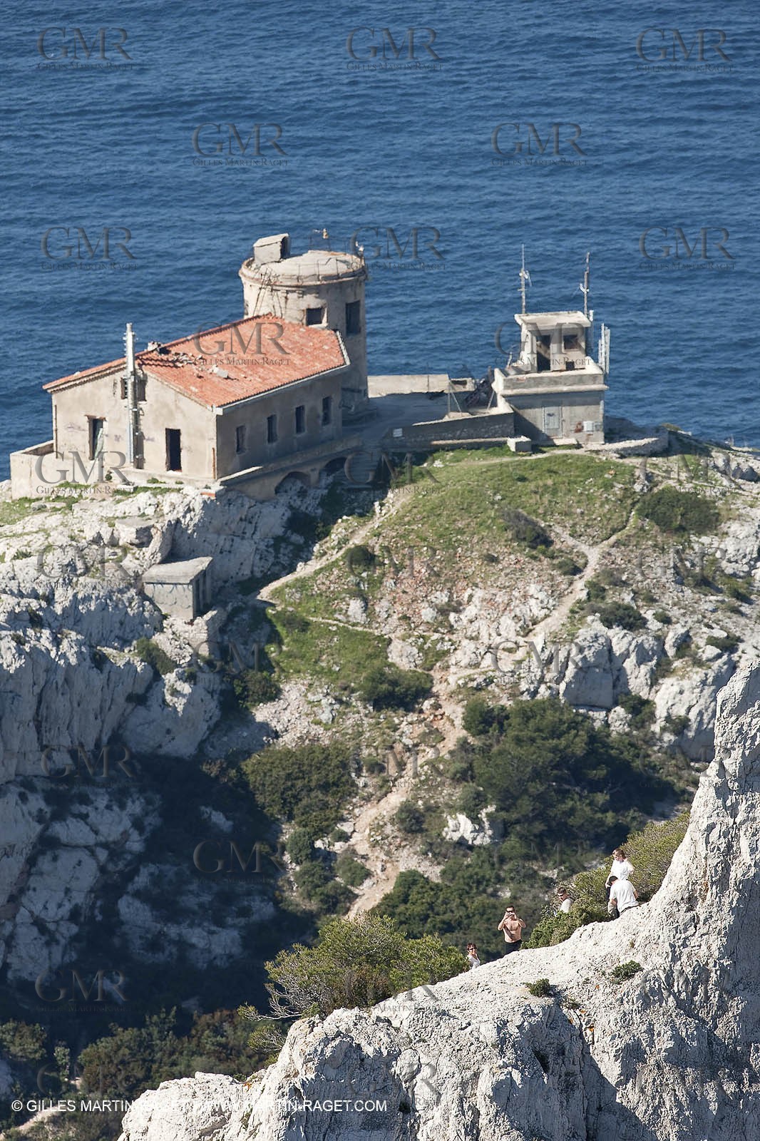 18 04 2009 - Marseille (FRA, 13) - Les Calanques- Semaphore and arrête East du rocher des Goudes