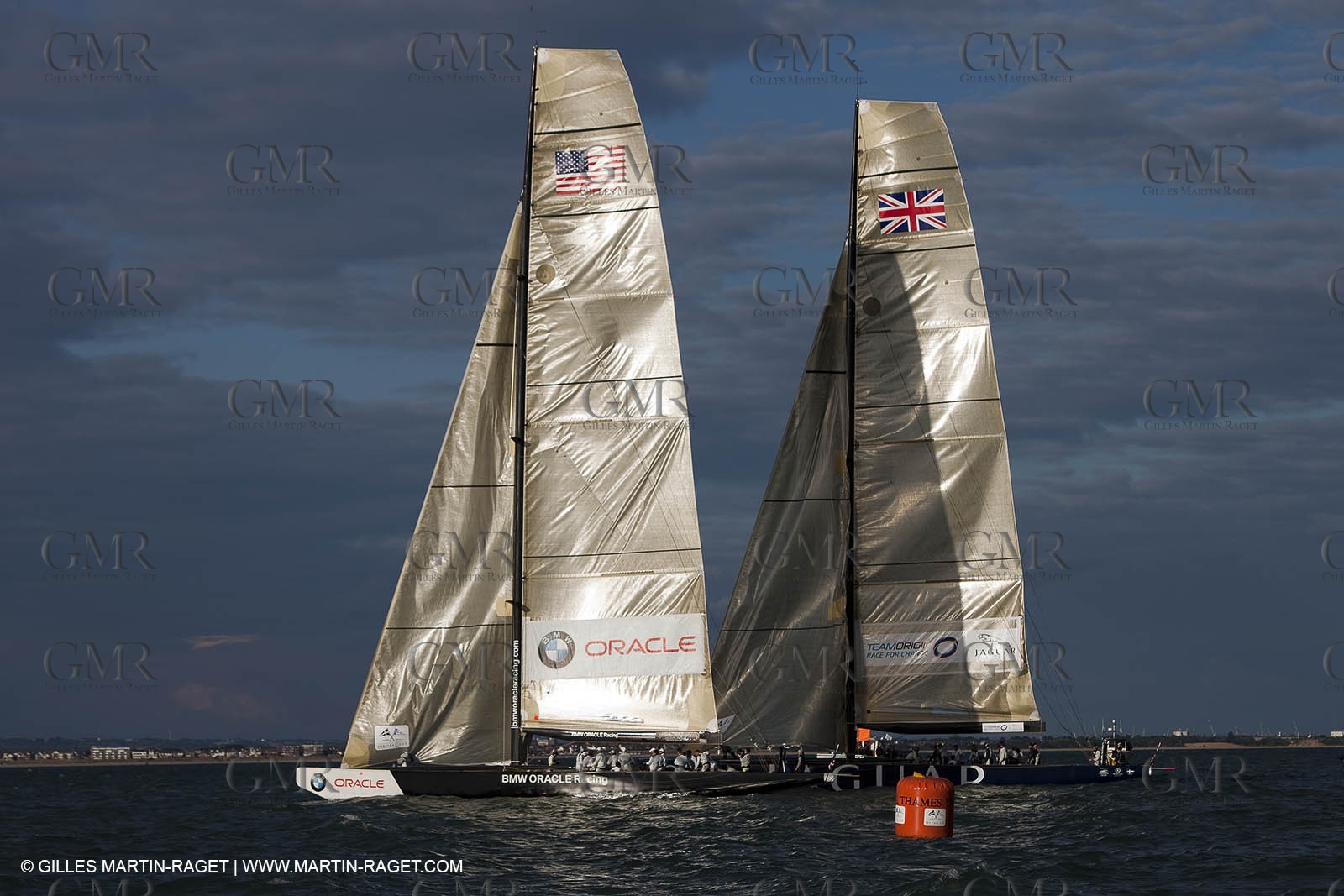 04 08 2010 - Cowes (UK, IOW) - The 1851 Cup -  BMW ORACLE Racing - Day 2.