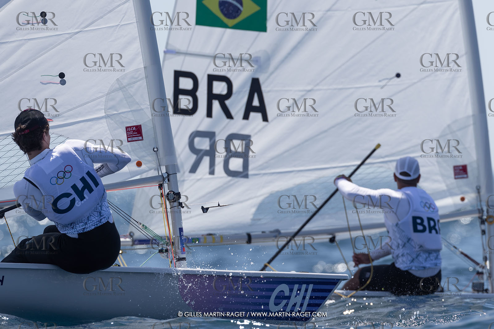 23 07 2024, Marseille (FRA), Paris 2024 Olympic Games, Sailing, Free trainings