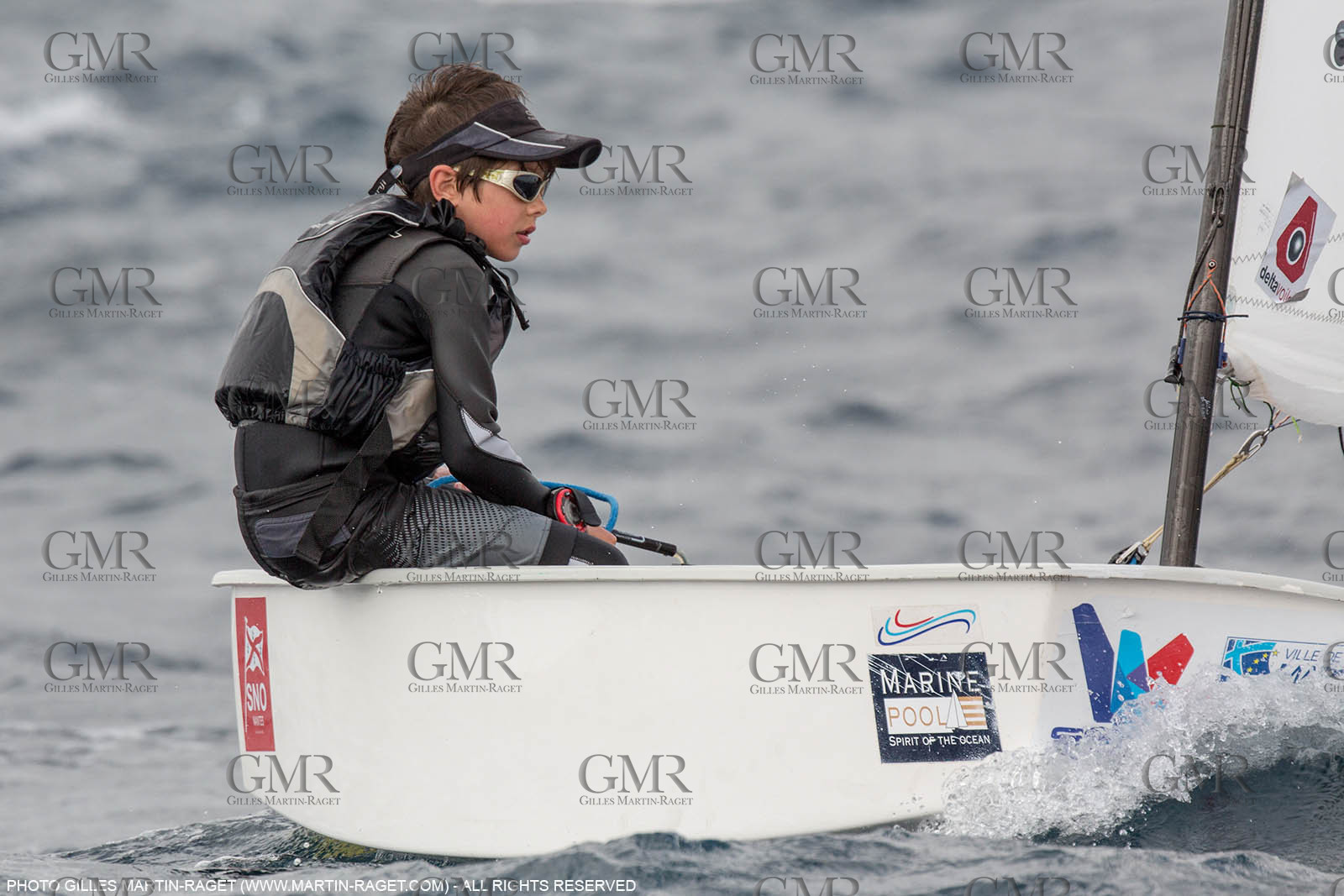 15 04 2016, Marseille (FRA,13), SNIM Dériveurs, Coupe Internationale de Printemps Optimist, Final Day
