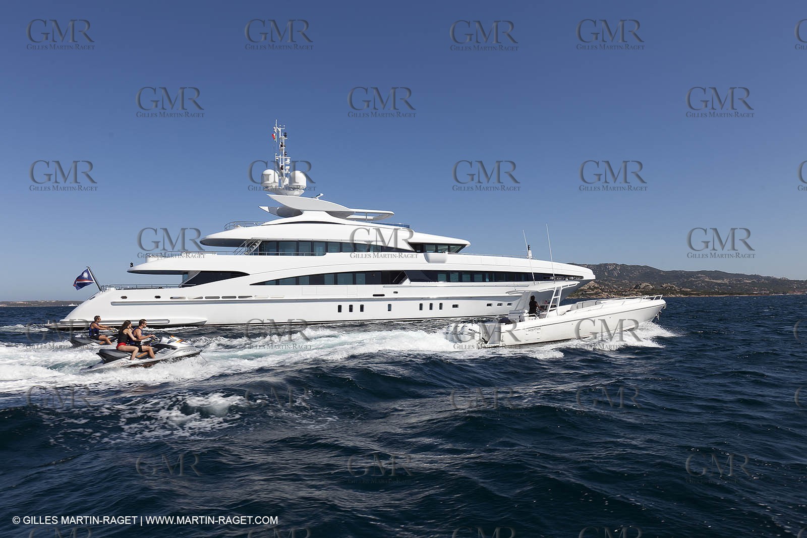 18 08 2011 - La Maddalena (ITA, Sardinia) - Motor yacht Inception