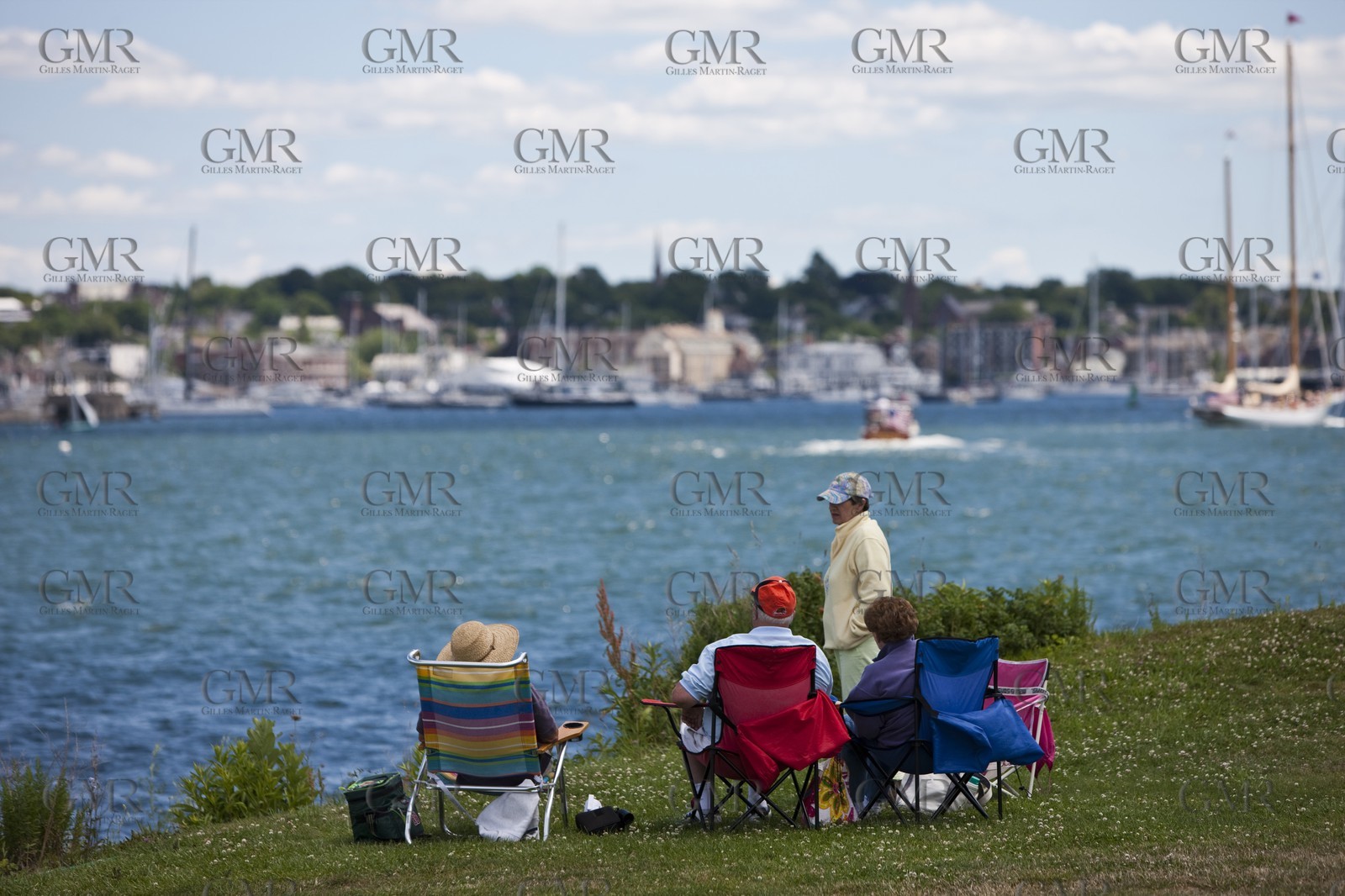 01 07 2010 - Newport (USA,RI) - 33rd America's Cup - BMW ORACLE Racing - East Coast Victory Tour - Day 4