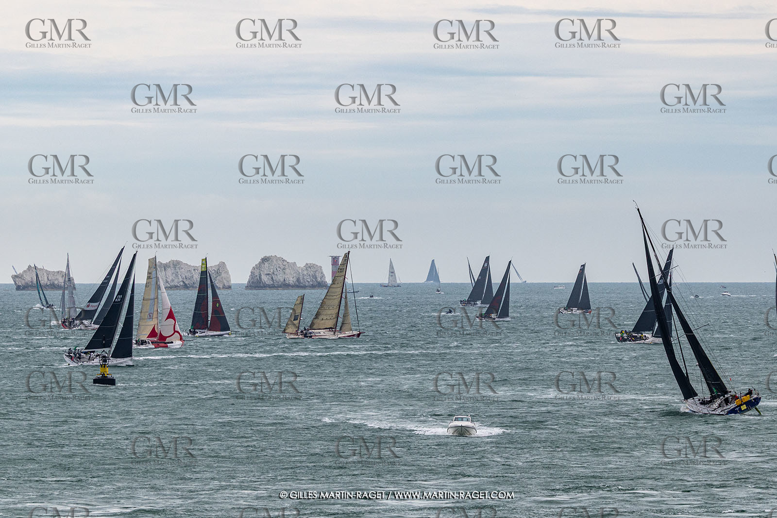 26 07 2025, Cowes (UK, IOW), Admiral's Cup 2025, Rolex Fastnet Race start,