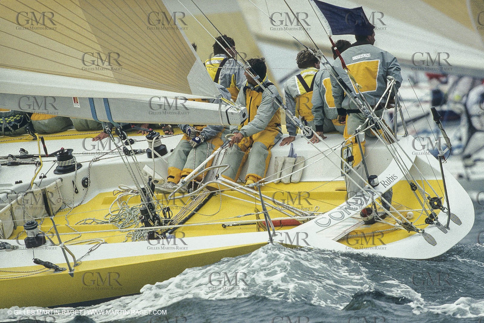 Sailing, Yacht Racing, Admiral's Cup, Cowes (UK, IOW)