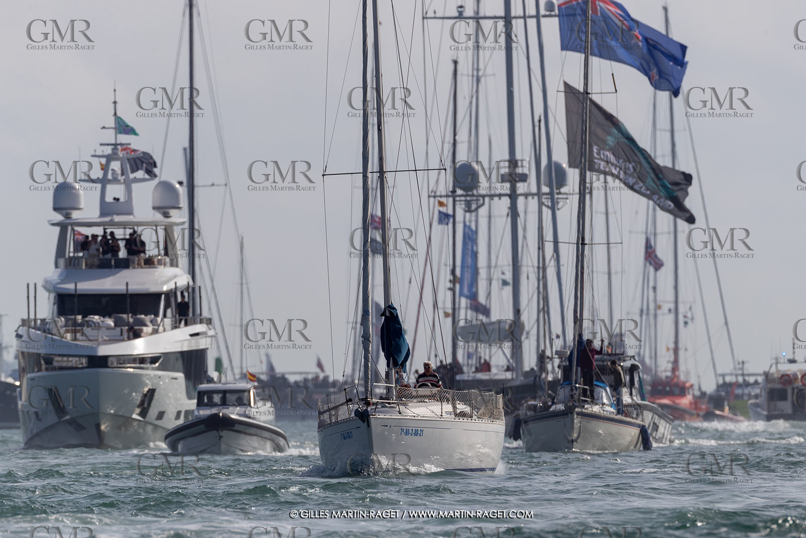 13 10 2024, Barcelona (ESP), Louis Vuitton 37th America's Cup, Final Match, Race Day 2