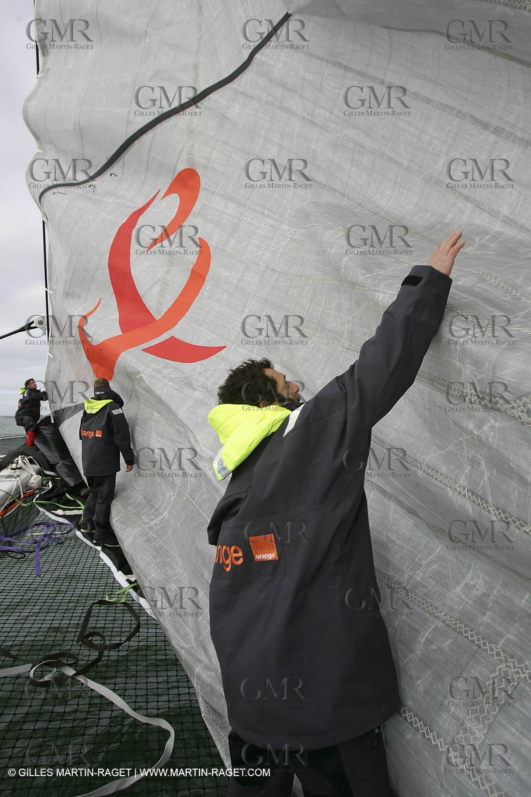 Orange II  - 2005 Jules Verne Trophy - Training in Bay of Biscay