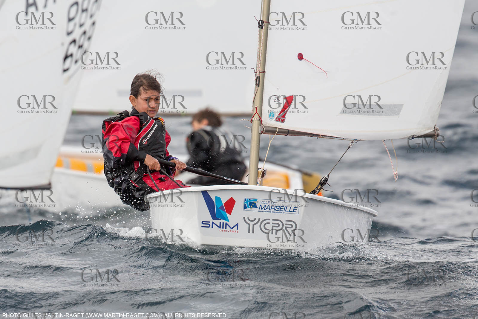 15 04 2016, Marseille (FRA,13), SNIM Dériveurs, Coupe Internationale de Printemps Optimist, Final Day