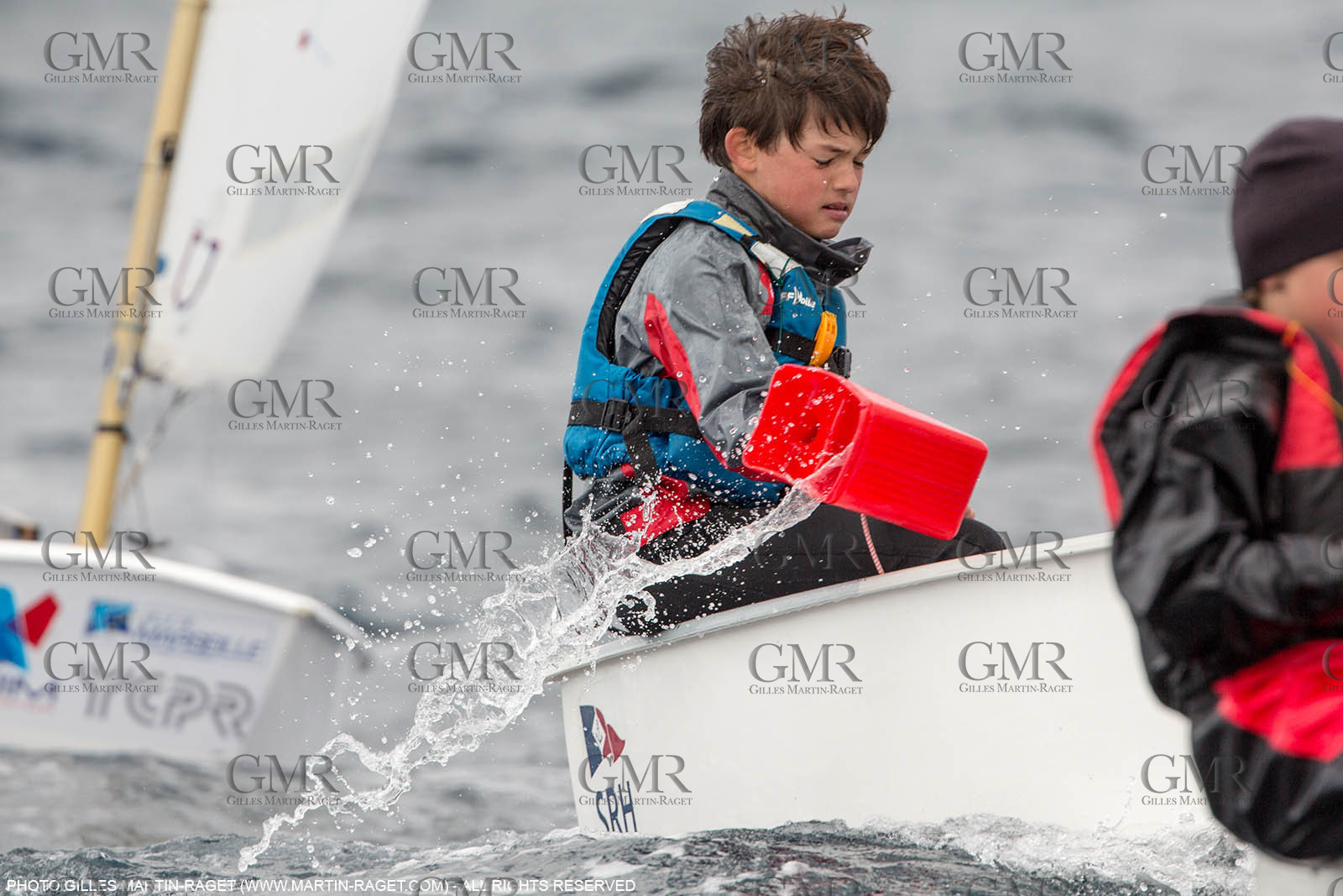 15 04 2016, Marseille (FRA,13), SNIM Dériveurs, Coupe Internationale de Printemps Optimist, Final Day