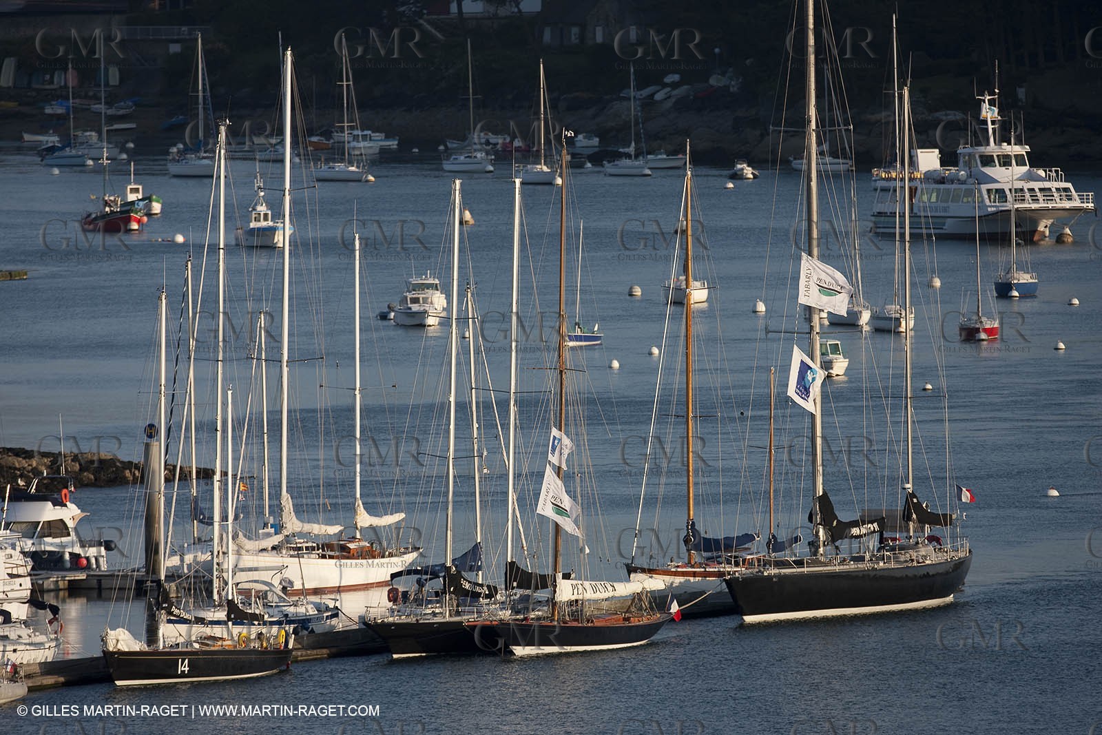 19 05 2010- Benodet - (FRA,56) - les Pen Duick in the Odet river