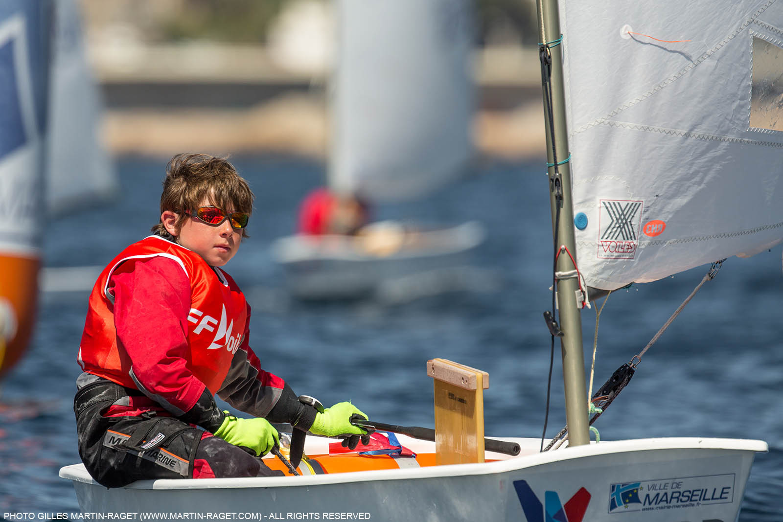 14 04 2016, Marseille (FRA,13), SNIM Dériveurs, Coupe Internationale de Printemps Optimist, Day 4