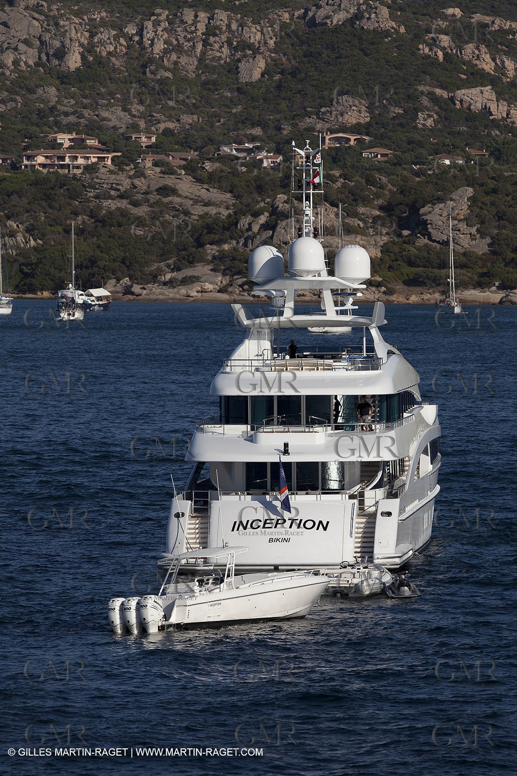 18 08 2011 - La Maddalena (ITA, Sardinia) - Motor yacht Inception