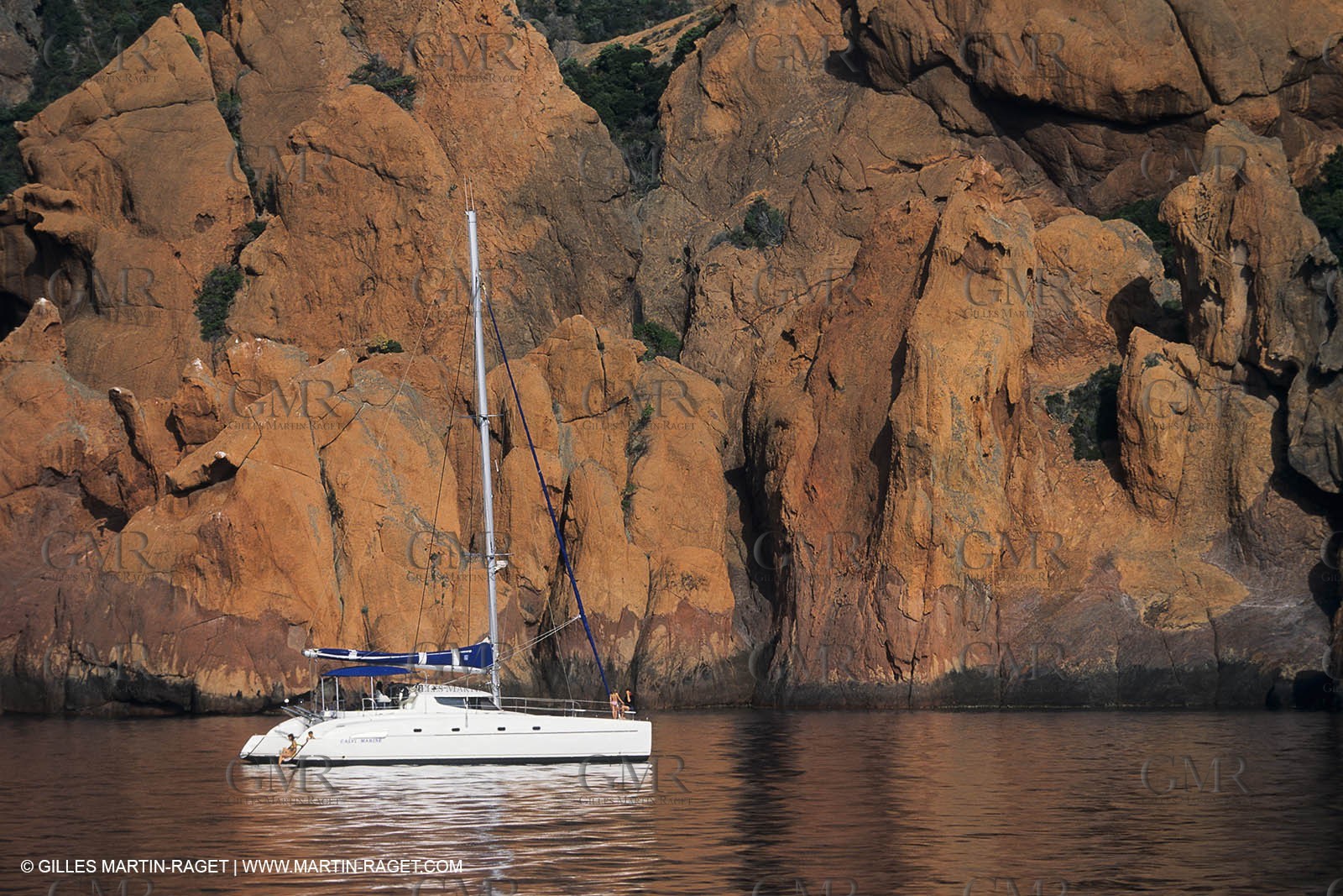 sailing - Cruising - Multihull at the mooring