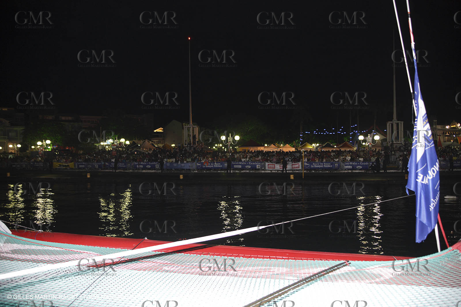 06 11 2006 - Pointe à Pitre Guadelupe (FRA) - Route du Rhum 2006 arrival - Thomas Coville (Sodebo)