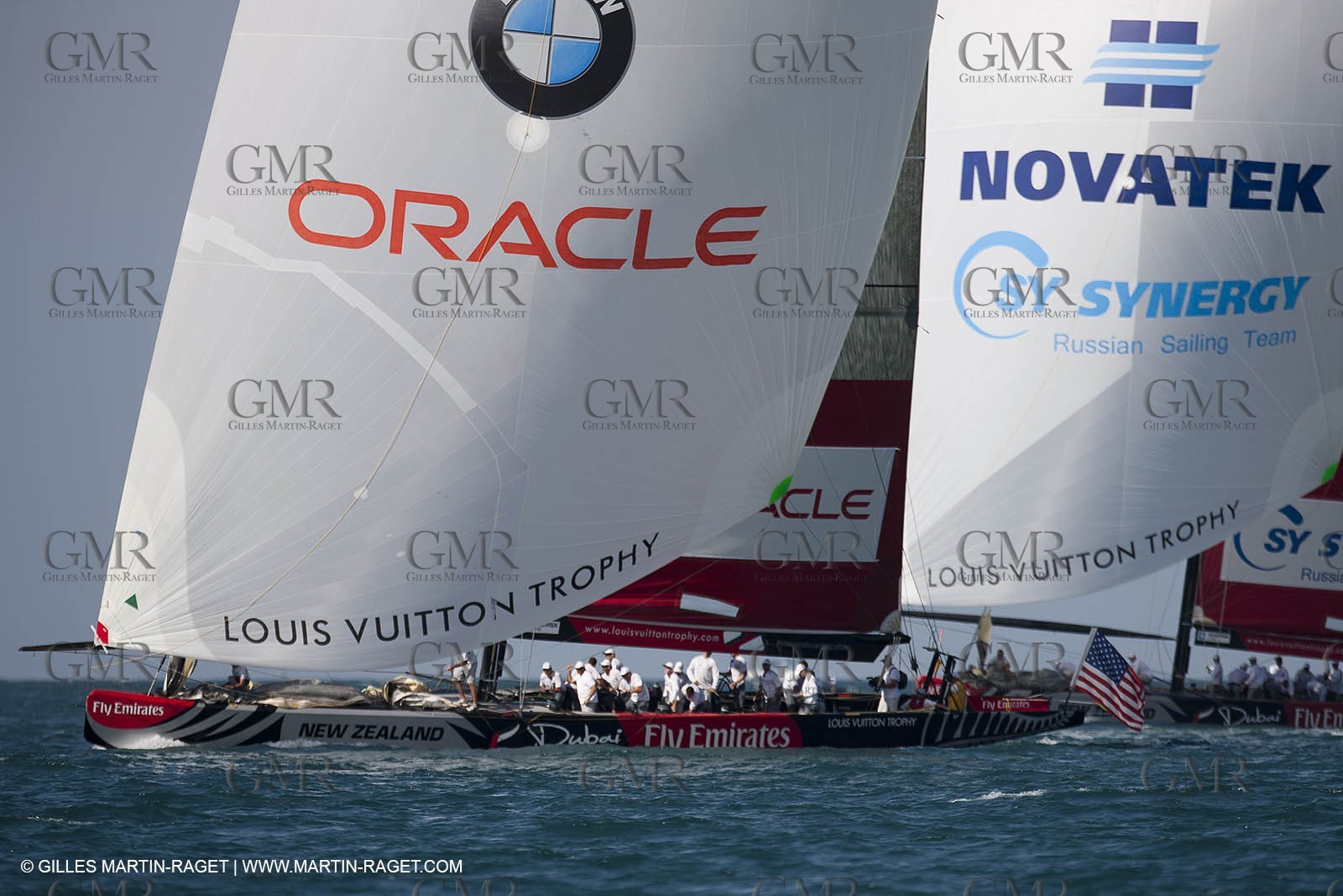 19 11 2010 - Dubai (UAE) - Dubai Louis Vuitton Trophy - Round 2 -  BMW ORACLE Racing Vs Synergy
