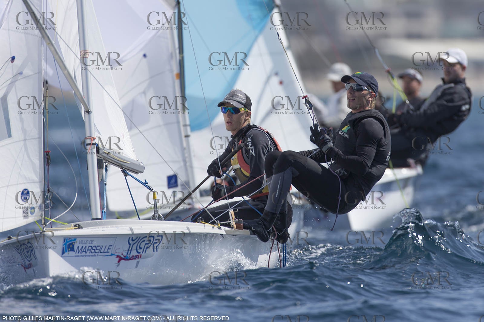 12 04 2015, Marseille (FRA), Yachting Club de la Pointe Rouge - Coupe Internationale de Printemps des 470, Final Day