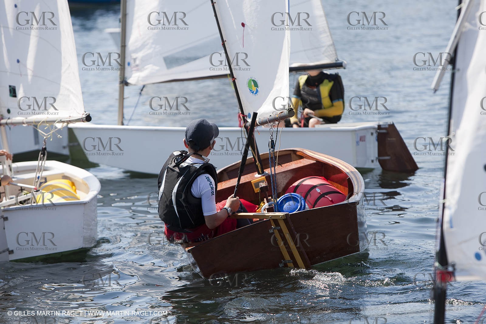 24 05 2010 - Hyères (FRA,83) - wooden optimist