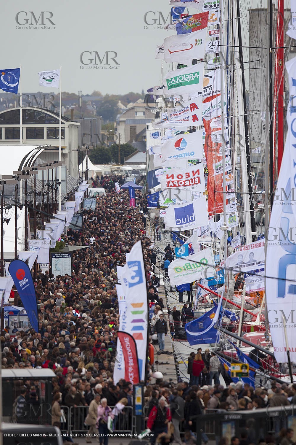 29 10 2010 - Saint Malo (FRA, 35) - Route du Rhum 2010 - Ambiances in Saint Malo prior to the start