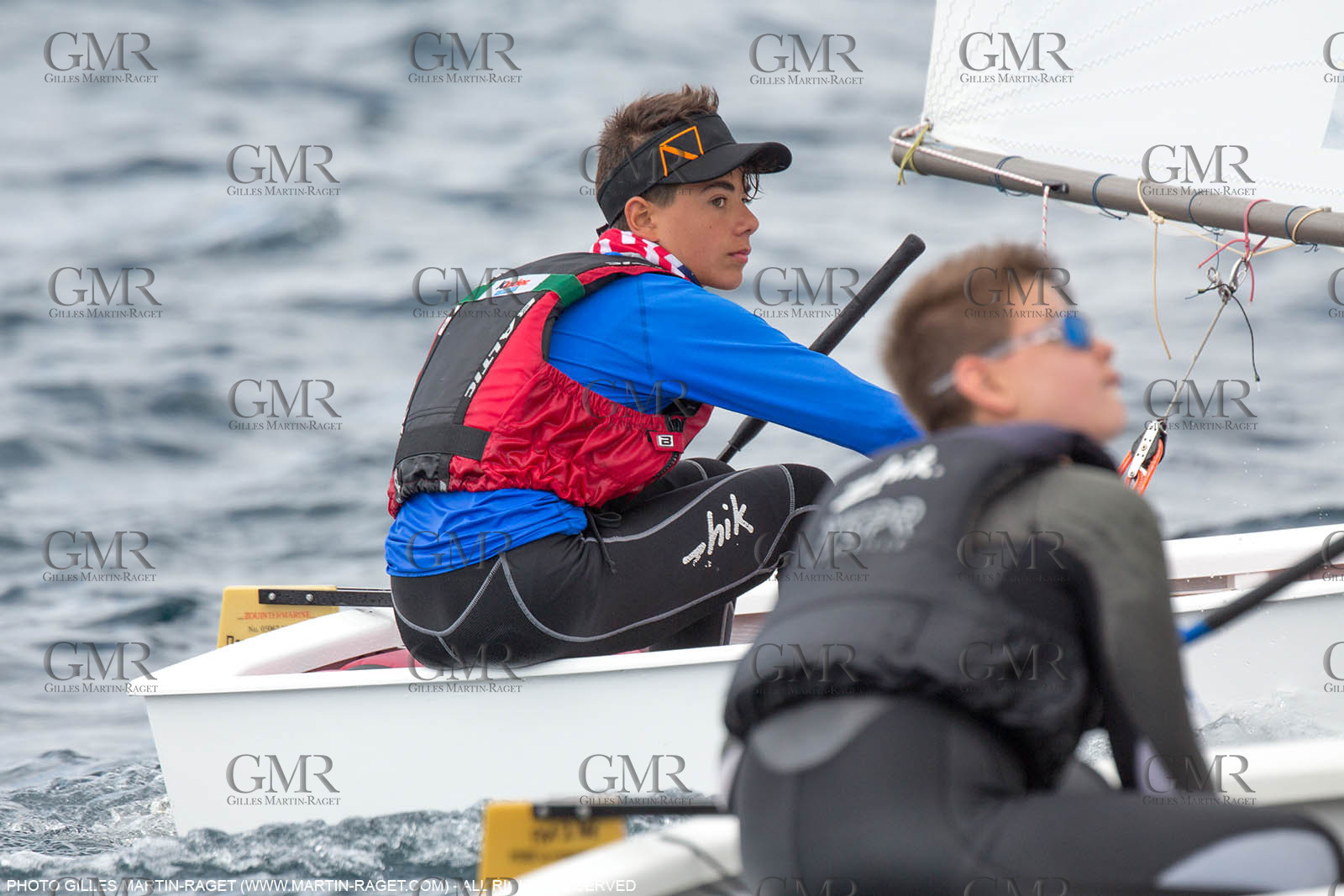 15 04 2016, Marseille (FRA,13), SNIM Dériveurs, Coupe Internationale de Printemps Optimist, Final Day