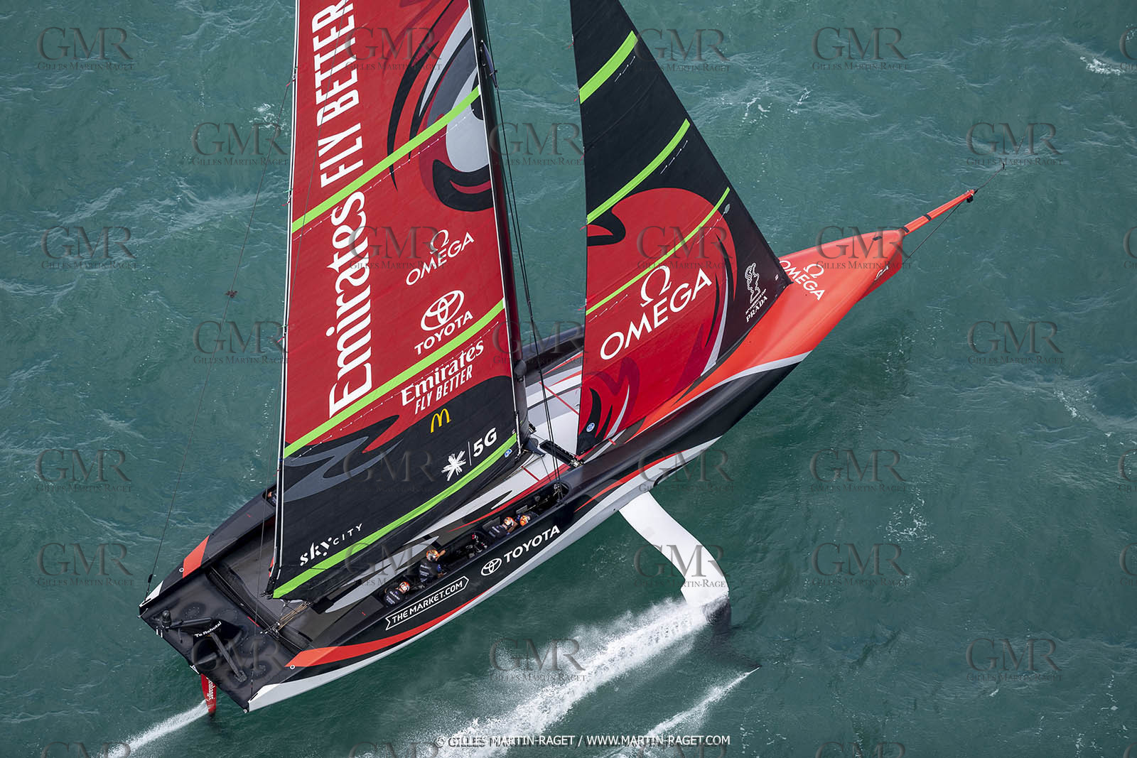 11 12 2020 - Auckland (NZL) - 36th America's Cup - Practice Sessions - Day 3 - Emirates Team New Zealand