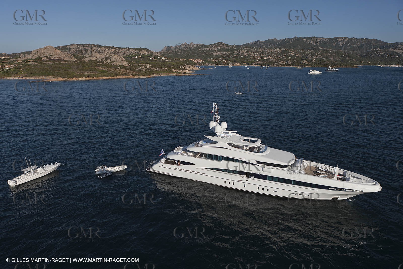 18 08 2011 - La Maddalena (ITA, Sardinia) - Motor yacht Inception