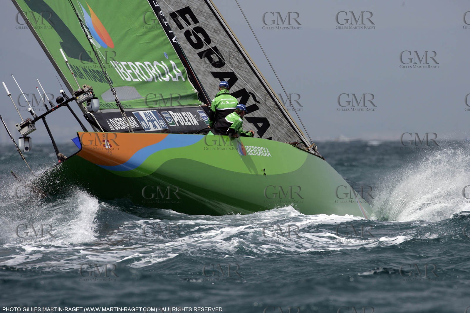 23 05 2007-Valencia (Spain)- 32nd America's Cup - Louis Vuitton Cup - Semi-final - Day 8