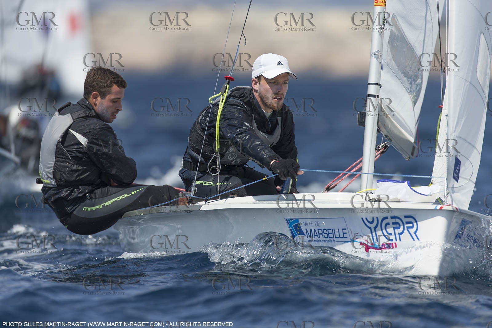 12 04 2015, Marseille (FRA), Yachting Club de la Pointe Rouge - Coupe Internationale de Printemps des 470, Final Day