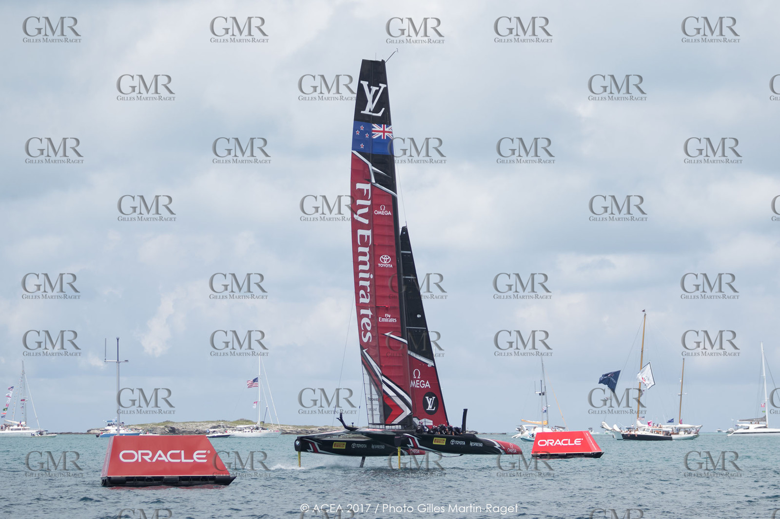 17 06 2017 - Bermuda (BDA) - 35th America's Cup 2017 - 35th America's Cup Match Presented by Louis Vuitton, Race day 1