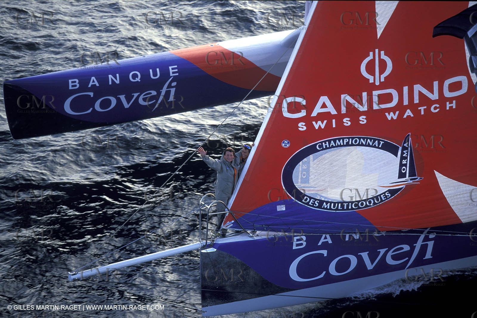 ORMA 60' Trimaran Banque Covefi 2 - Steve Ravussin