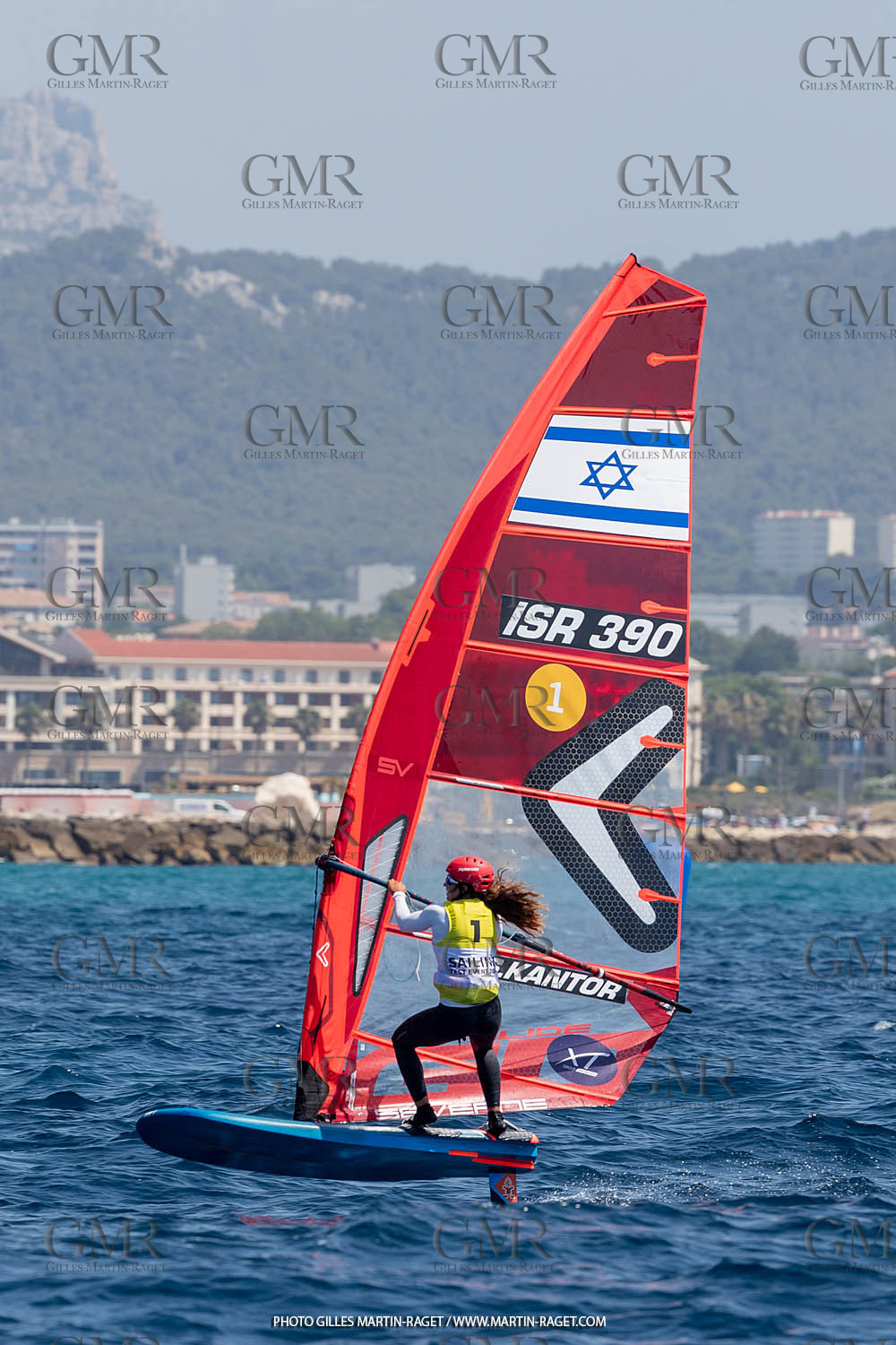 16 07 2023, Marseille, (FRA), Paris 2024 Olympic Games 2024 Sailing Test Event, Day 8, Medal race IQ Foil Women
