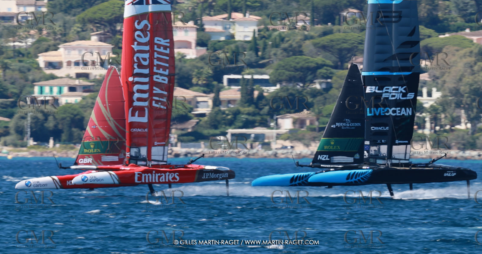 10 09 2025, Saint-Tropez,(FRA), Rockwool SailGP France Saint-Tropez, Race Day 1