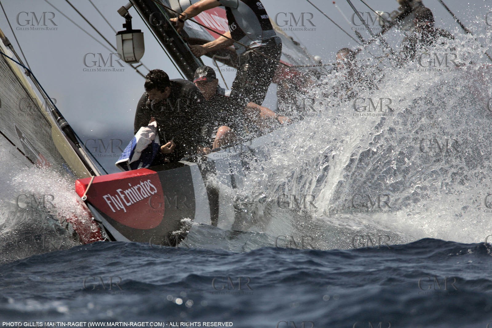 29 06 2007-Valencia (Spain)- 32nd America's Cup - Final Match - Day 5 - Alinghi vs Emirates Team New Zealand