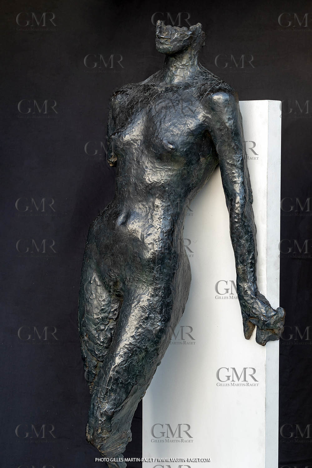 05 01 2023, Arles (FRA, 13), Oeuvre de Germaine Richier, Torse II, 1941, Epreuve d'exposition