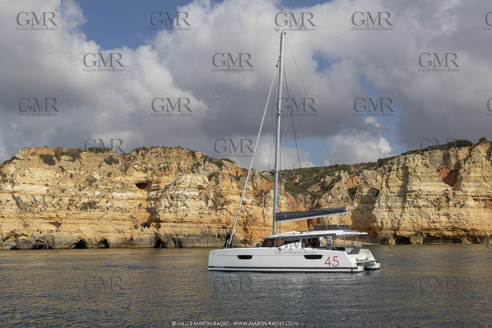 08 07 2019, Lagos (Portugal), Chantier Fountaine-Pajot, Fountaine-Pajot 45