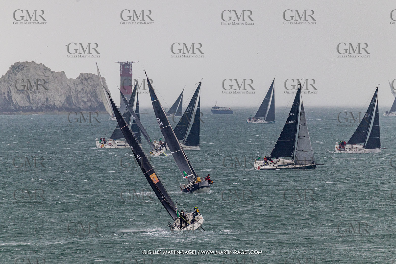 26 07 2025, Cowes (UK, IOW), Admiral's Cup 2025, Rolex Fastnet Race start,