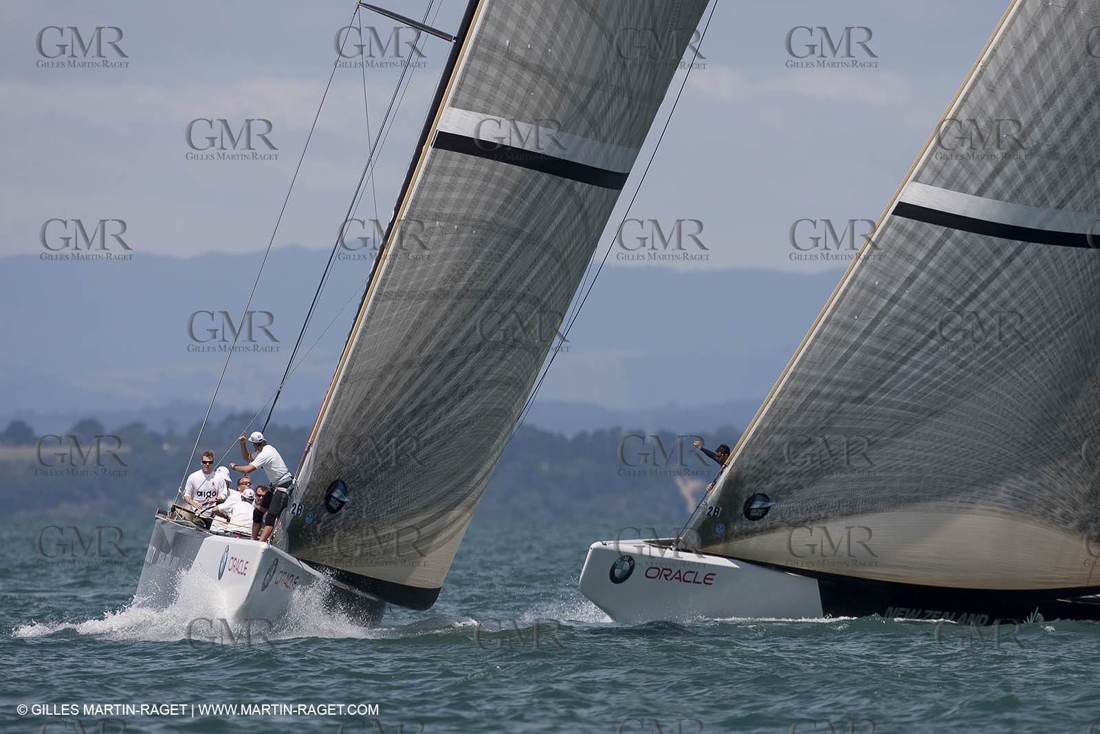 01 02 2009 - Auckland (NZL) -  Louis Vuitton Pacific Series -  Racing Day 3 - Round Robin 1