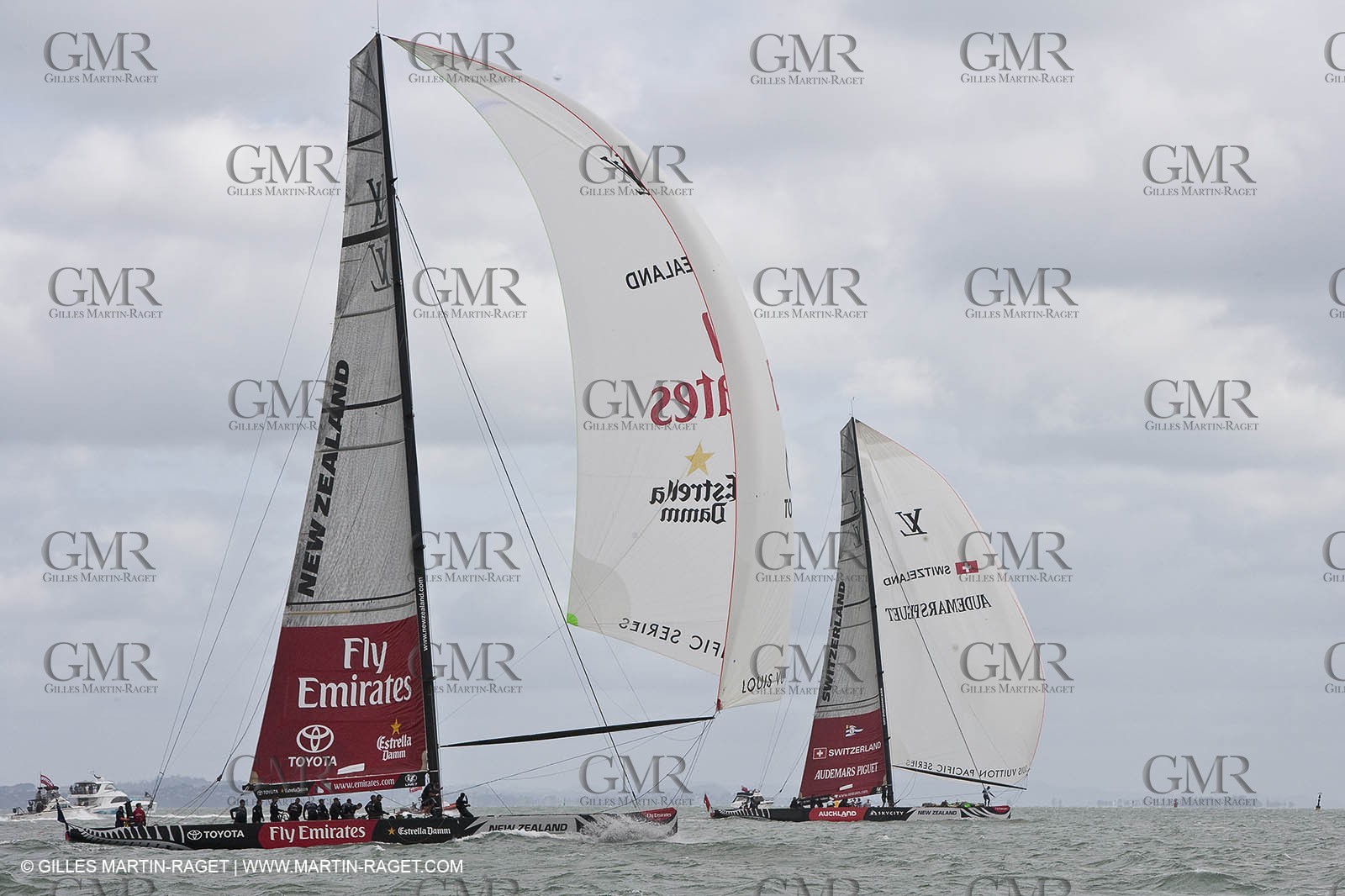 12 02 2009 - Auckland (NZL) -  Louis Vuitton Pacific Series -  Racing Day 12 - Challenger final