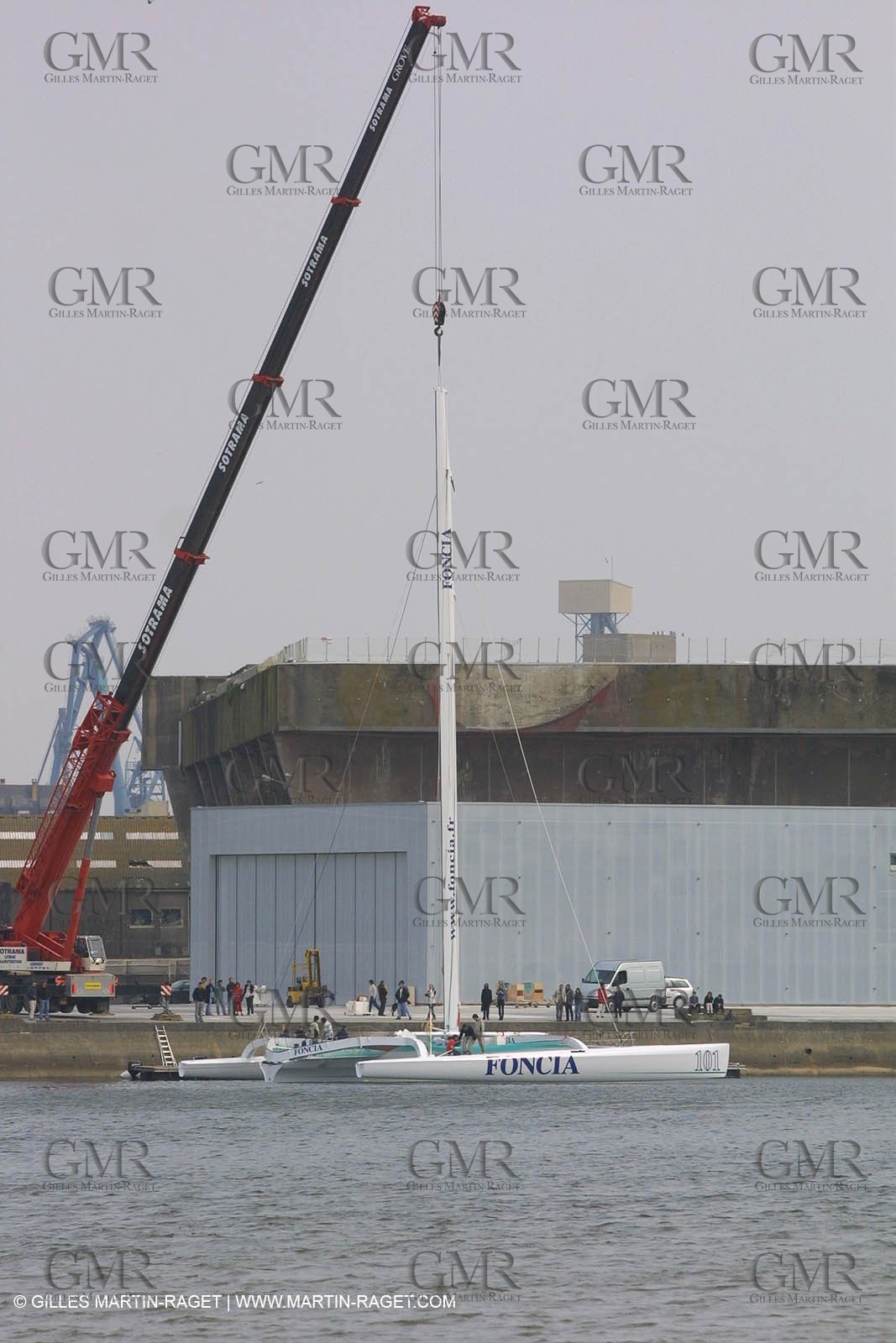 ORMA 60' Trimaran Foncia 2 - Alain Gauthier - Boat building - Boat yard