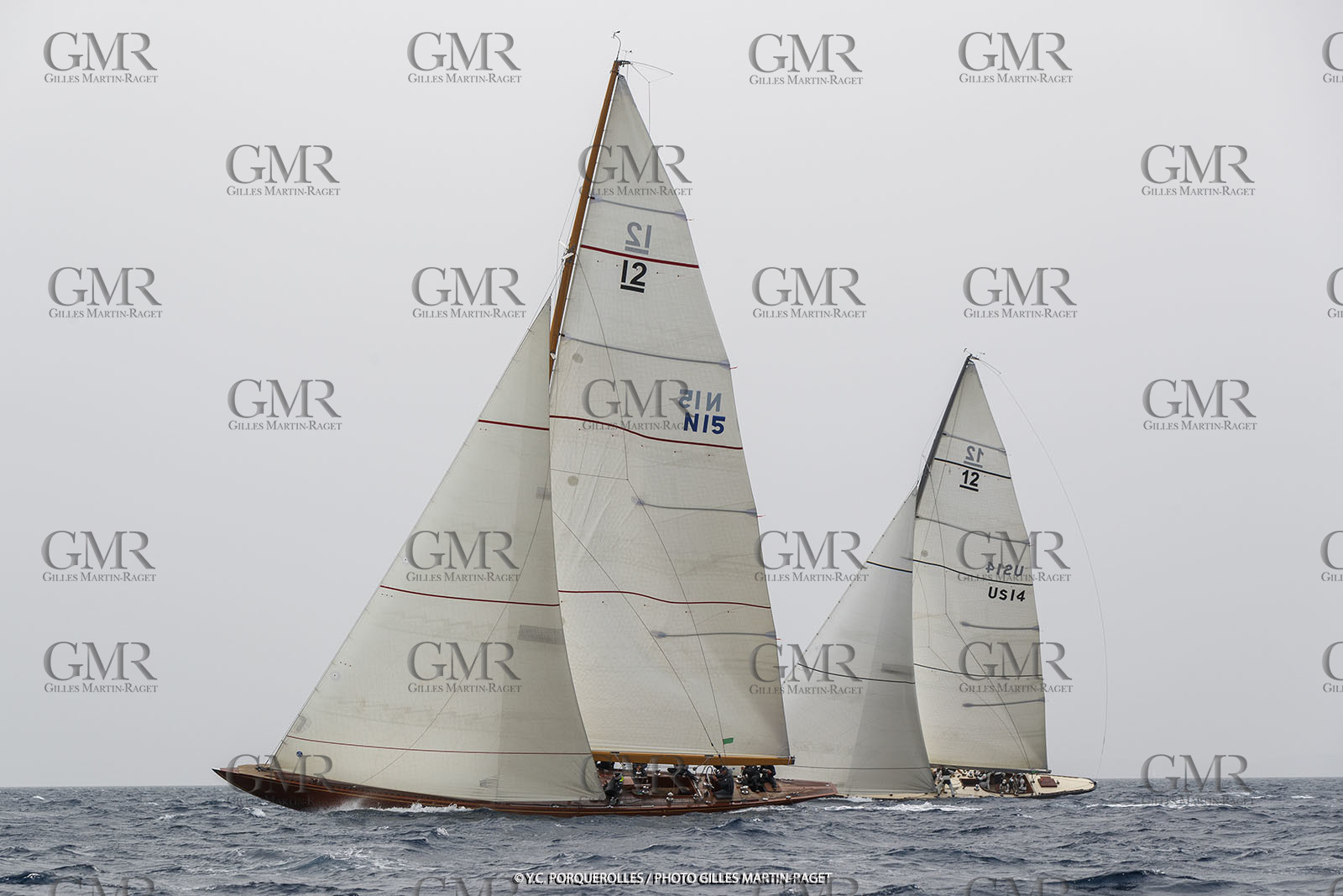 20 06 2024, Porquerolles Island (FRA,83), Chamiopnnat du monde des 12 m JI 2024, Day4