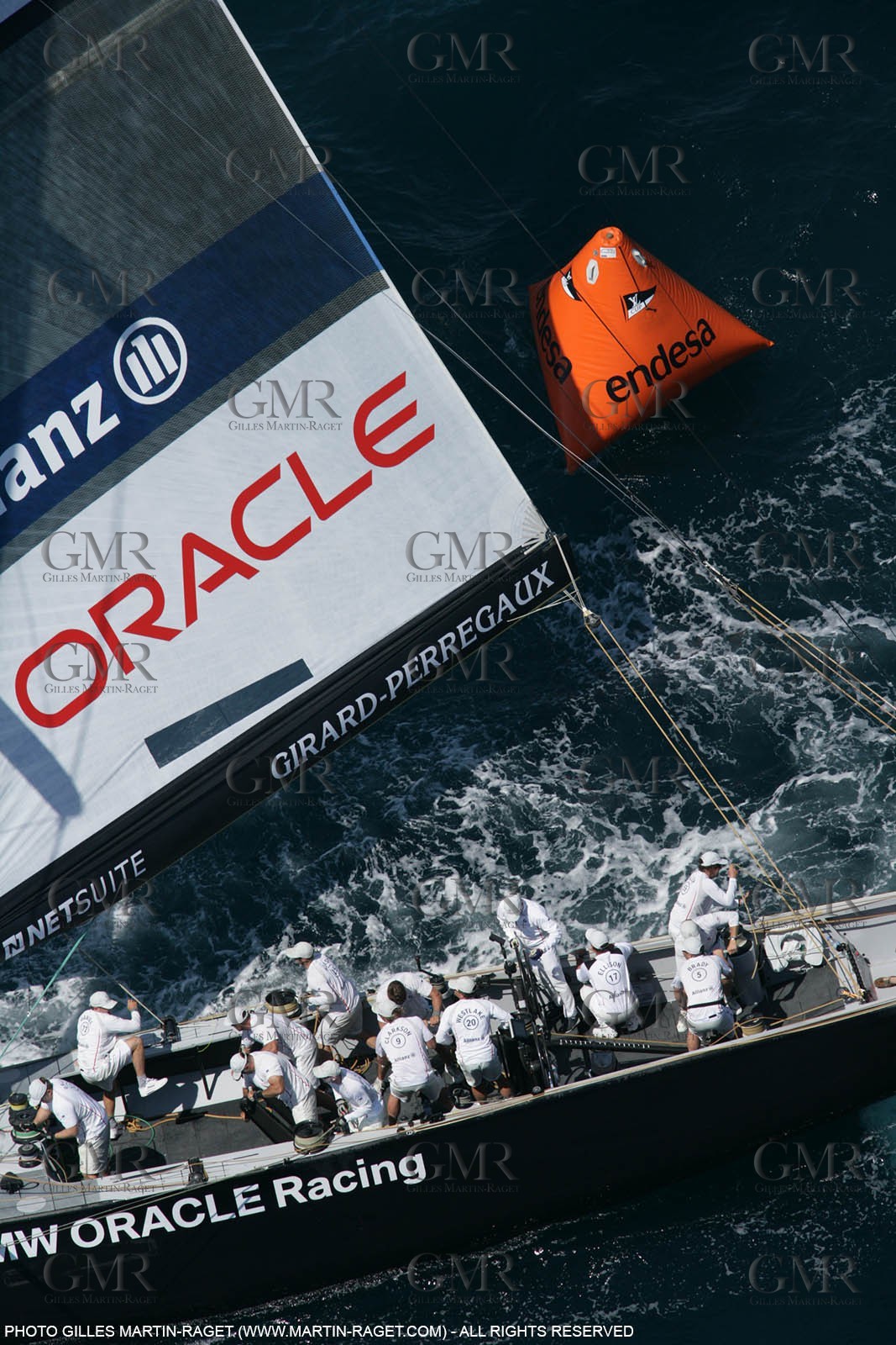 09 05 2007-Valencia (Spain)- 32nd America's Cup - Louis Vuitton Cup - RR2 - Day 11 - BMW ORACLE Racing