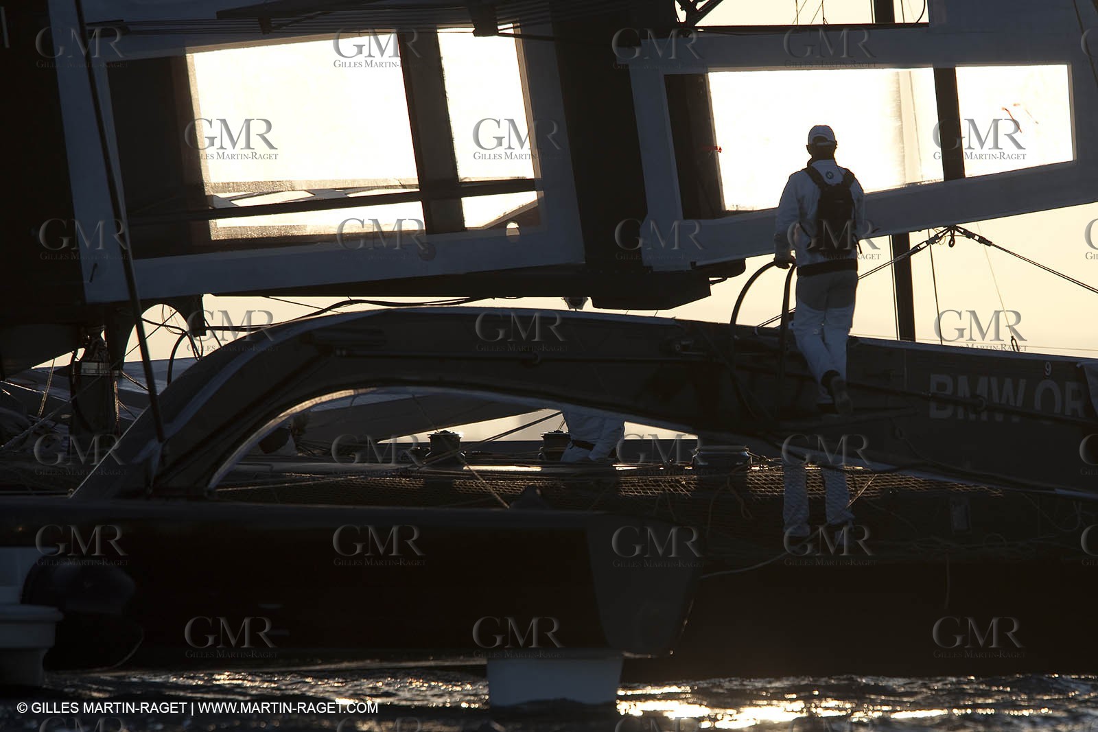 27 01 2010 - Valencia (ESP) - 33rd America's Cup - BMW ORACLE Racing - Training in Valencia