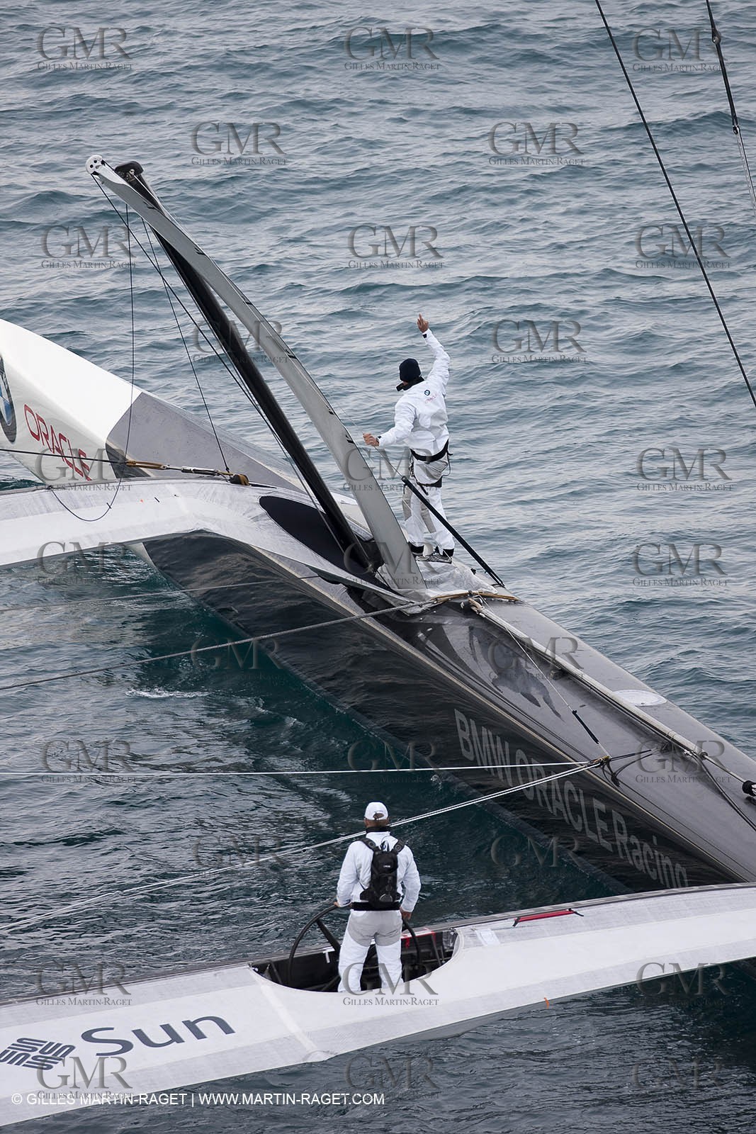 06 02 2010 - Valencia (ESP) - 33rd America's Cup - BMW ORACLE Racing - Last preparation day