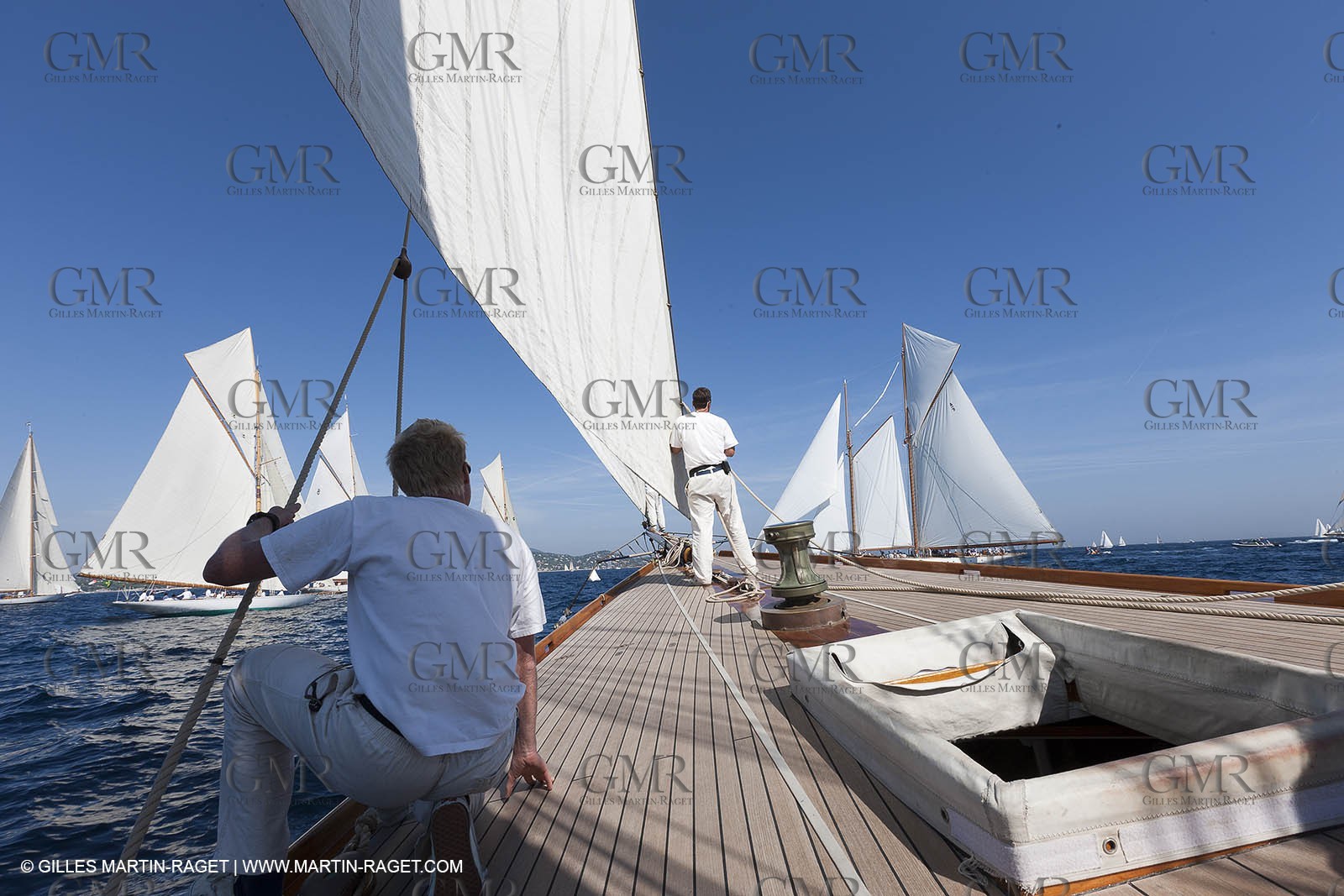 01 10 2011 - Saint Tropez (FRA,13) - Voiles de Saint Tropez 2011 - Classic Yachts - Day 5 - Onboard Mariquita