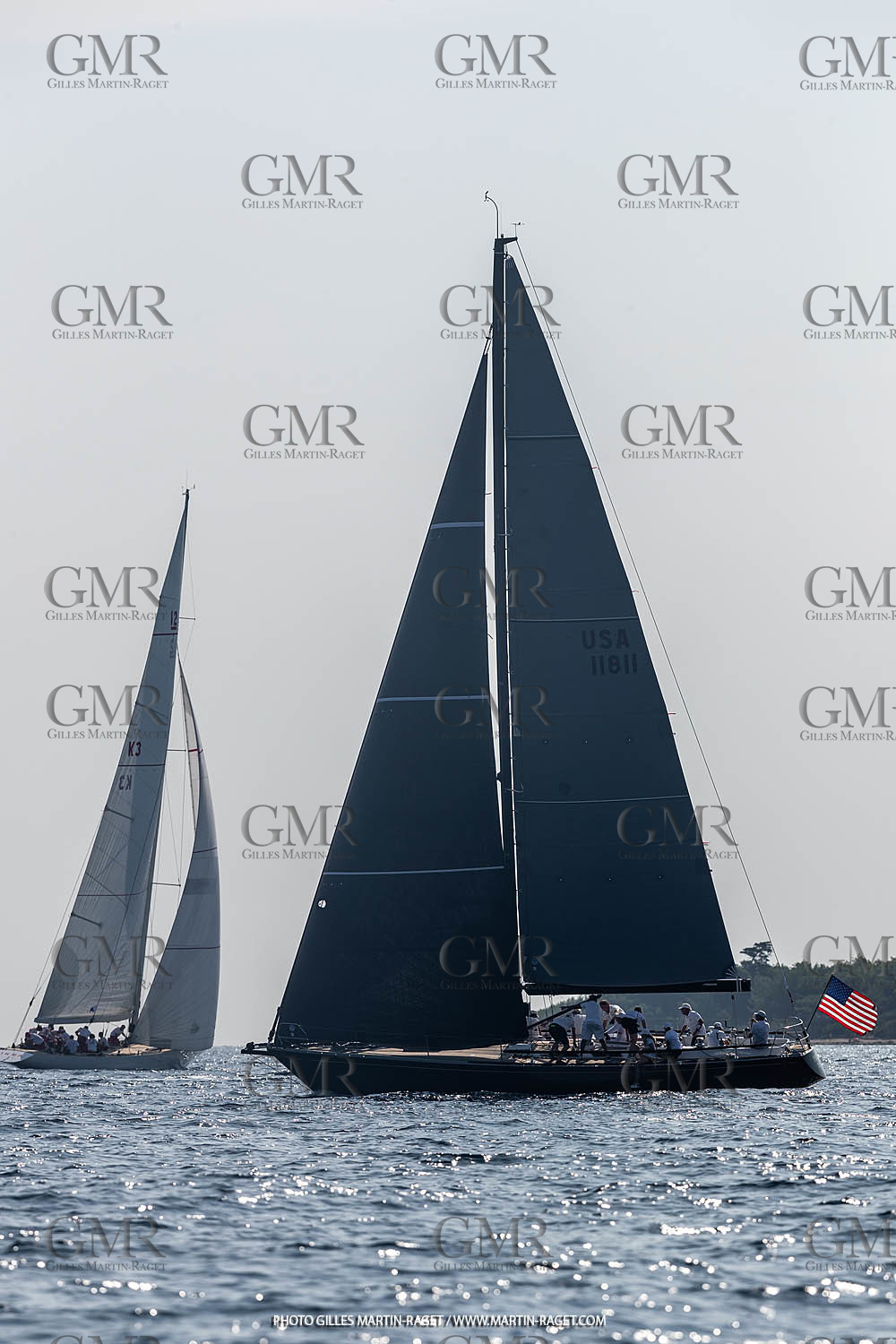 05 10 2023, Saint-Tropez (FRA,83), Les Voiles de Saint-Tropez 2023, Race Day 5, Défi Pride Vs Ikra